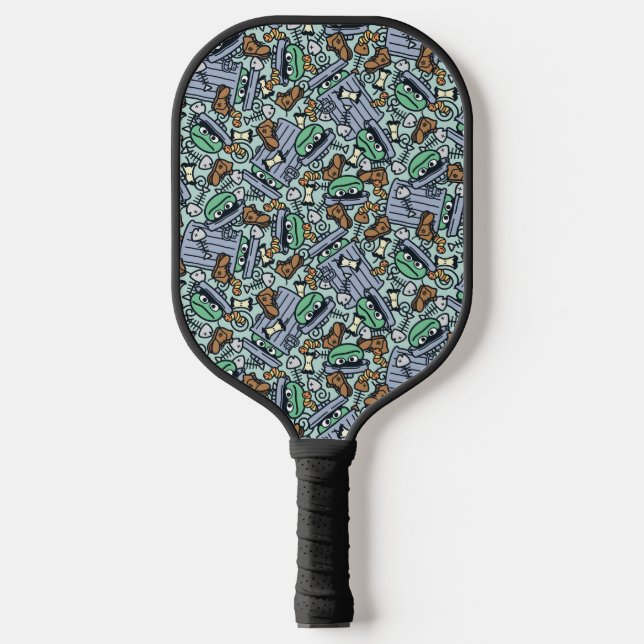 Raquette De Pickleball Sésame Sésame | Oscar le Motif de groupe (Recto)