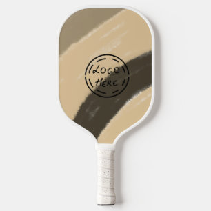 Raquette De Pickleball Simple logo personnalisé élégant minimal ici socié