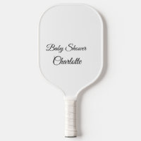 SIMPLE MINIMAL.CUTIE ADD NAME BABY baby shower Thr