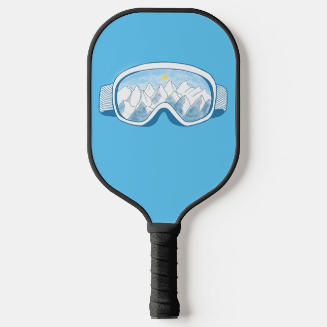 Raquette De Pickleball Ski Goggles Mountain Reflection (Recto)