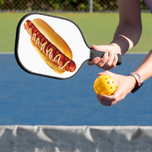 Raquette De Pickleball SlipperyJoe's hot dog niché doucement pain jaune v