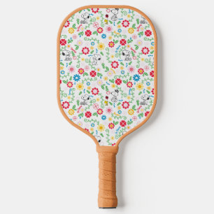 Raquette De Pickleball Snoopy So Sweet Flower Motif