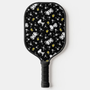 Raquette De Pickleball Snoopy & Woodstock Fun & Flowers