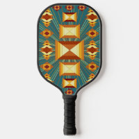 Southwestern Golden Sun Rays Design indien