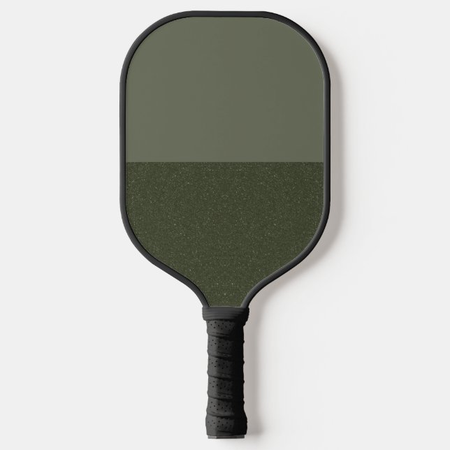 Raquette De Pickleball Split Moss Green Pickleball Paddle personnalisable (Recto)