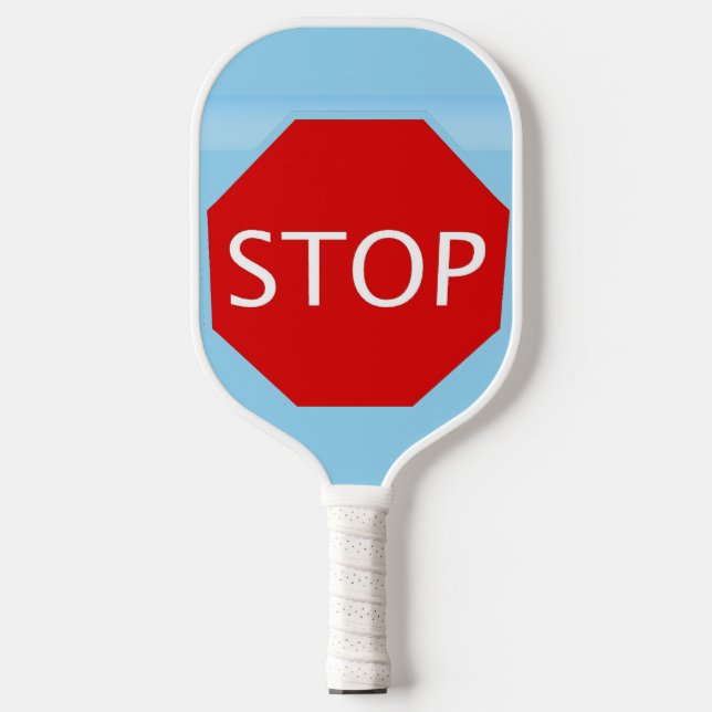 Raquette De Pickleball Stop Sign Pickleball Paddle (Recto)