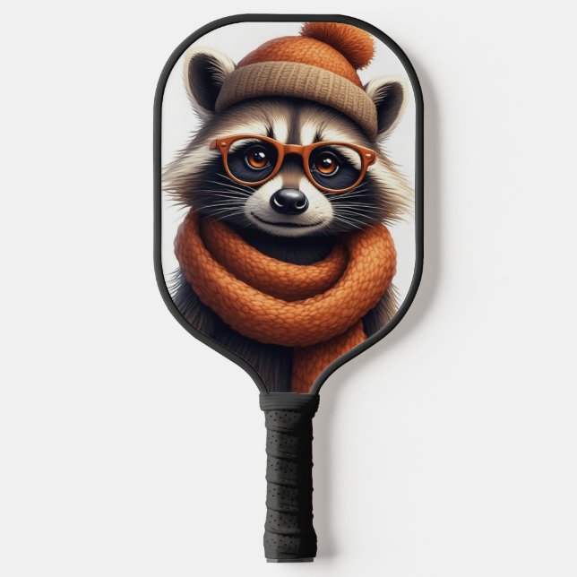 Raquette De Pickleball Stylish Raccoon (Recto)