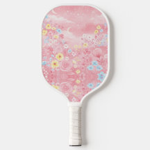 Styliste Pickleball Rose Floral Paddle