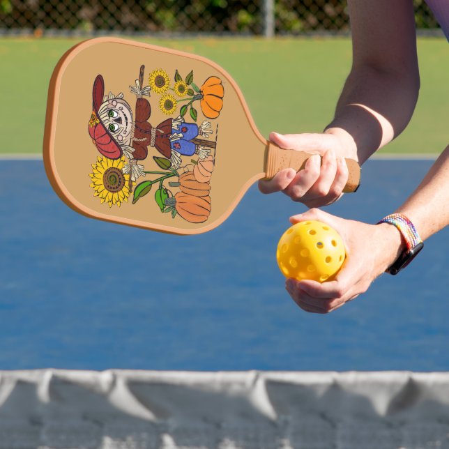 Raquette De Pickleball Super mignon Scarecrow (Insitu)