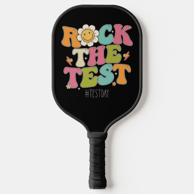 Raquette De Pickleball Super Rock Le Test Motivation Test Day (Recto)