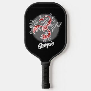 Raquette De Pickleball Symbole d'horoscope coloré très Cool Scorpio