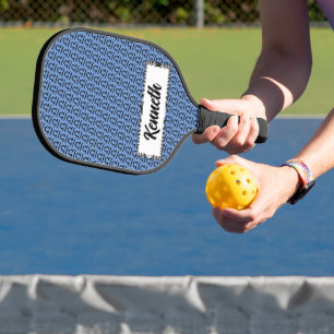 Raquette De Pickleball Symbole du Zodiaque de Libra par Kenneth Yoncich