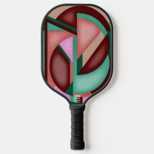 Raquette De Pickleball Symphonie géométrique du Sud-Ouest Milieu du XXe s
