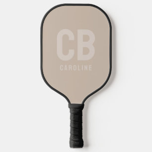 Raquette De Pickleball Tendance Couleur Douce Taupe Pickleball Paddle