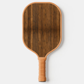 Raquette De Pickleball Texture en bois