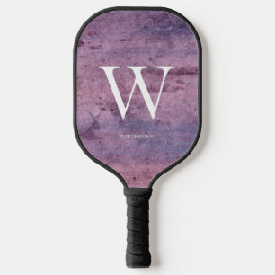 Raquette De Pickleball Texture murale rétro