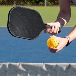Raquette De Pickleball Texture papier noir, 8k, thème éclair foncé