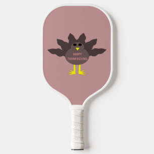 Raquette De Pickleball Thanksgiving Pluced Turkey