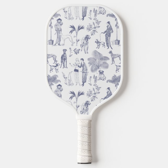 Raquette De Pickleball Toile De Jouy (Recto)