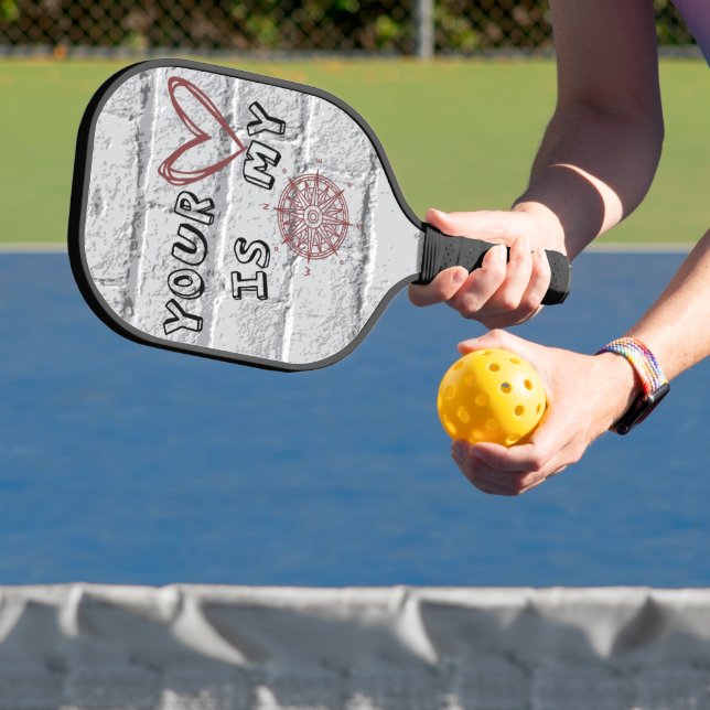 Raquette De Pickleball Ton coeur est mon boussole (Insitu)