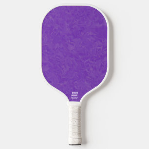 Raquette De Pickleball Tons torsadés de violet Motif d'art Abstrait