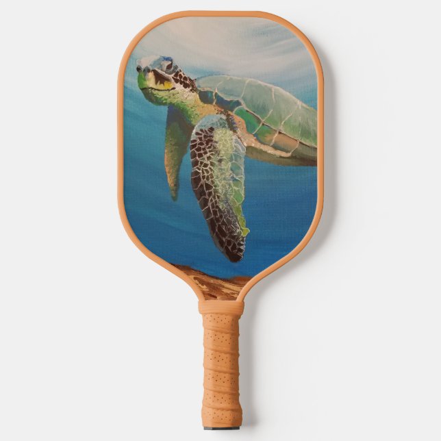 Raquette De Pickleball Tortue de mer (Recto)