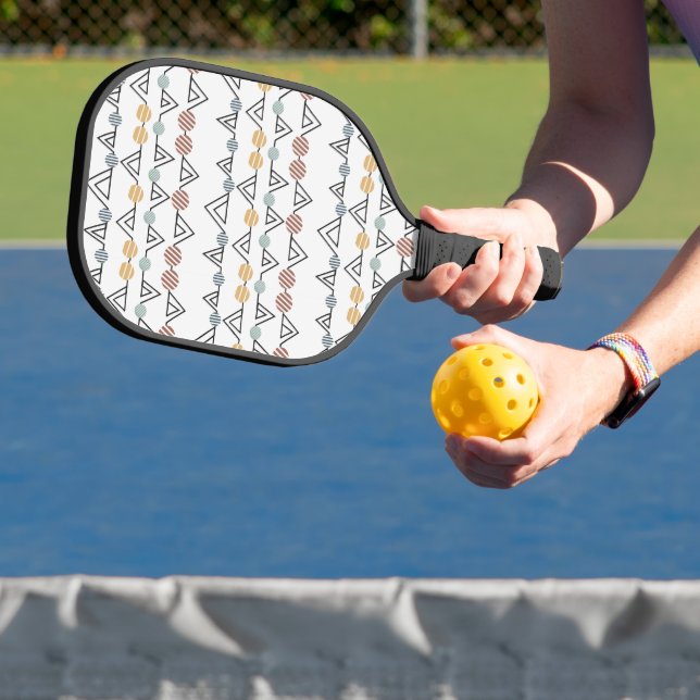 Raquette De Pickleball Triangles de Bauhaus (Insitu)
