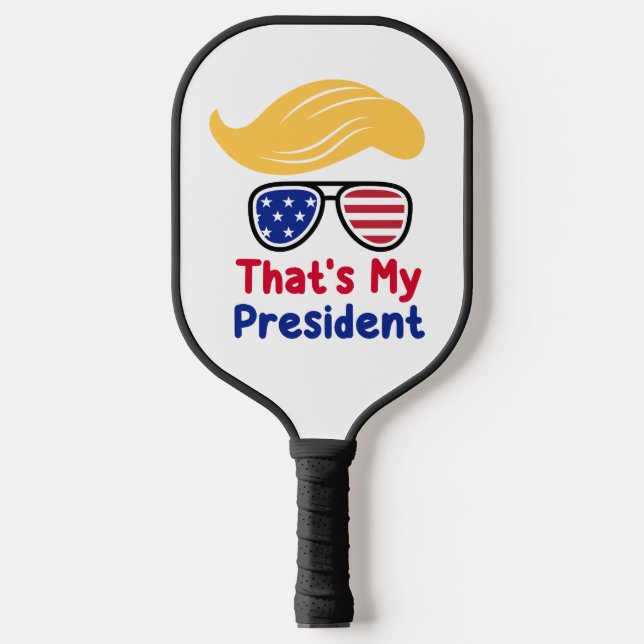 Raquette De Pickleball Trump 47 - C'est mon président (Recto)