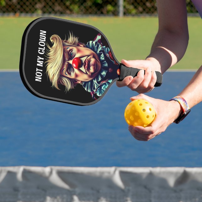 Raquette De Pickleball Trump n'est pas mon clown (Insitu)