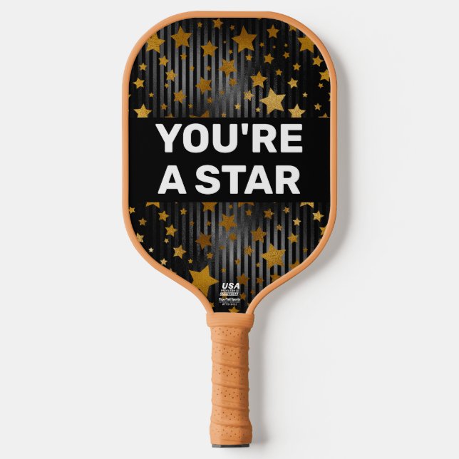 Raquette De Pickleball Tu es une étoile (Recto)
