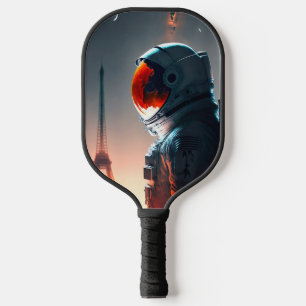 Raquette De Pickleball Un astronaute à Paris