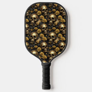 Raquette De Pickleball Un crâne et une série Rose 8