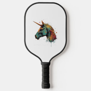 Raquette De Pickleball Unicorne Abstraite