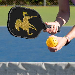 Raquette De Pickleball Unicorne Gold Fire