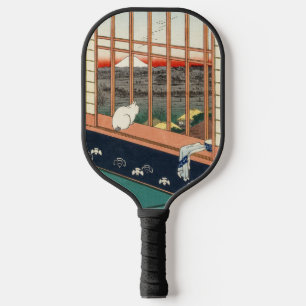 Raquette De Pickleball Utagawa Hiroshige - Champs de riz Asakusa