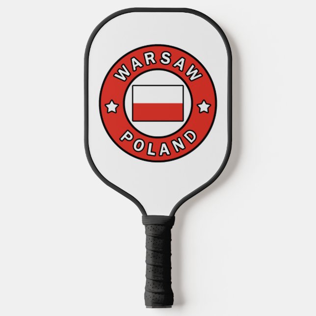 Raquette De Pickleball Varsovie Pologne (Recto)
