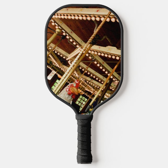 Raquette De Pickleball Vintage Rooster Carousel (Recto)