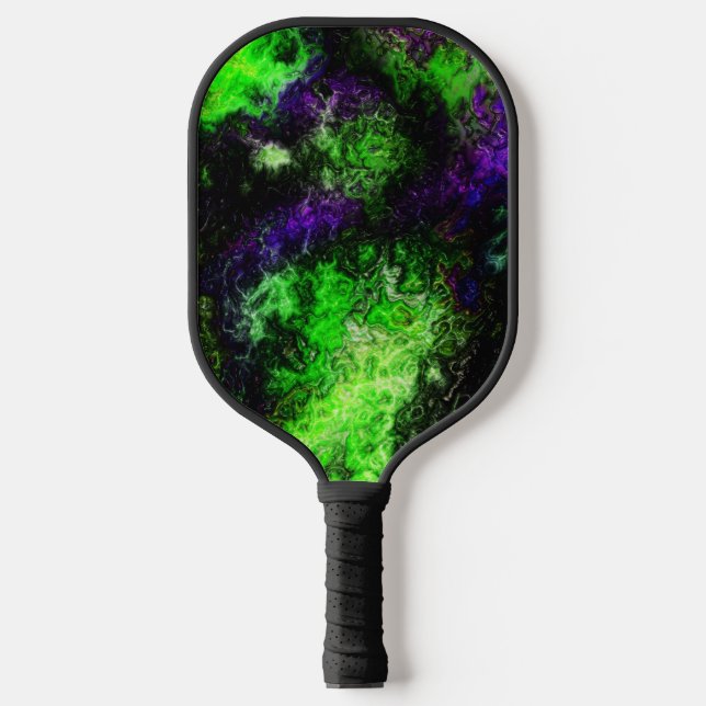 Raquette De Pickleball Violet verdoyant (Recto)