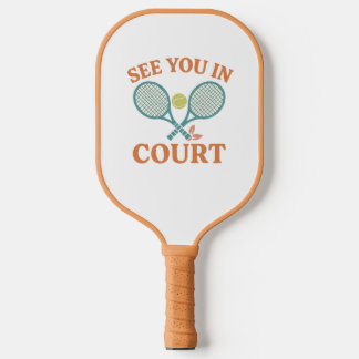 Raquette De Pickleball Voir dans Court Pickellball Paddles