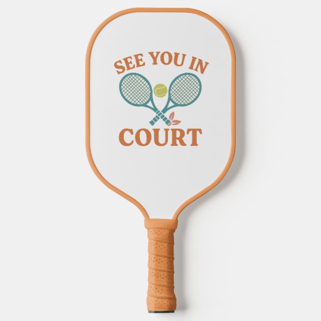 Raquette De Pickleball Voir dans Court Pickellball Paddles (Recto)