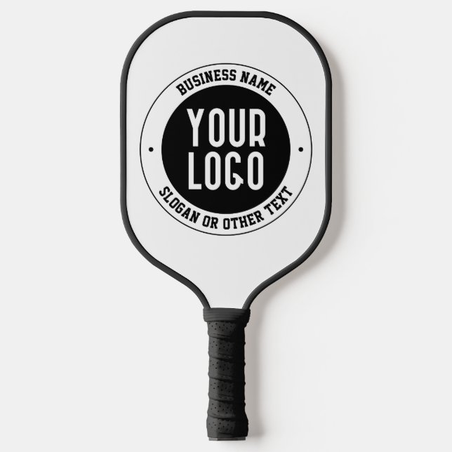 Raquette De Pickleball Votre logo ou votre conception d'entreprise | Text (Recto)