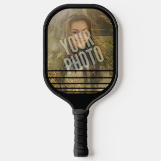 Raquette De Pickleball Votre photo Gradès Stripes Pickleball Paddle