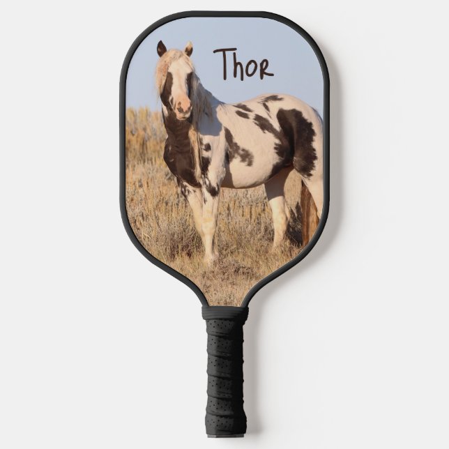 Raquette De Pickleball Voyageur de Cheval sauvage (Recto)