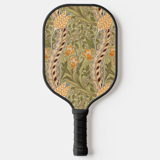 Raquette De Pickleball William Morris Daffodil Garden Flower Classic Bota (Recto)