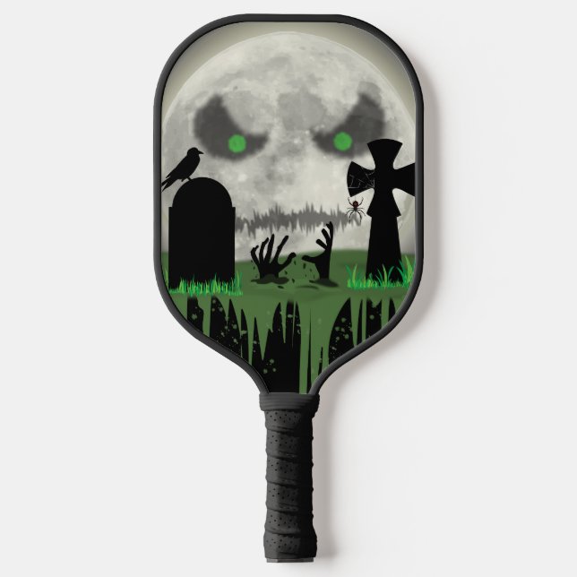 Raquette De Pickleball Zombie Moon (Recto)