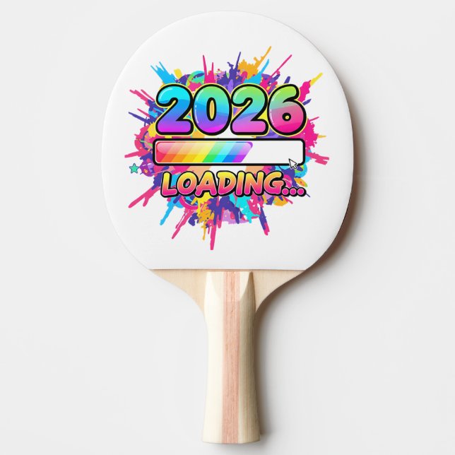 Raquette De Ping Pong 2026 Loading... Progress Bar Sticker (Devant)