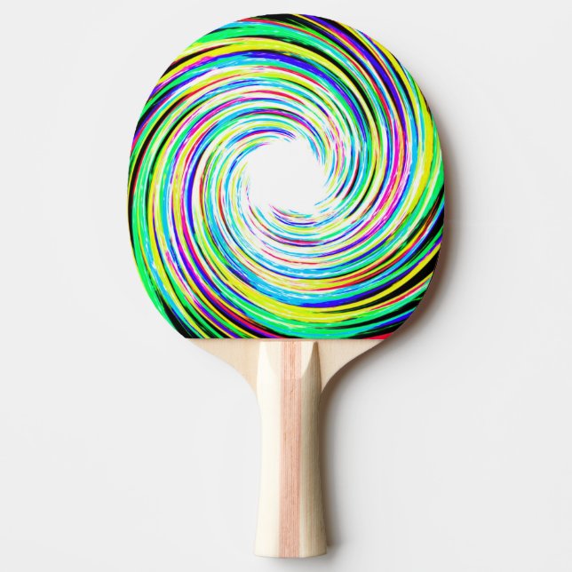 Raquette De Ping Pong 2e Pagaie de pagaie de pagaie à étincelles colorée (Devant)