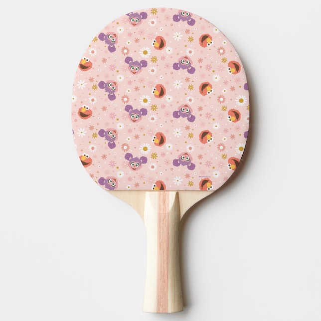 Raquette De Ping Pong Abby Cadabby & Elmo | Motif Woodland (Devant)