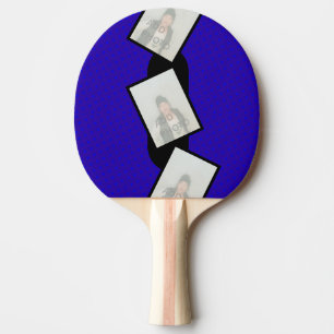 Raquette De Ping Pong Ajouter Photo Bleu Ping Pong Paddle
