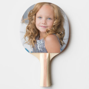 Raquette De Ping Pong Ajouter votre propre photo personnalisée